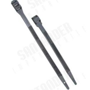 (262704) SUJETACABLES DOBLE CIERRE 9X360MM 100UND