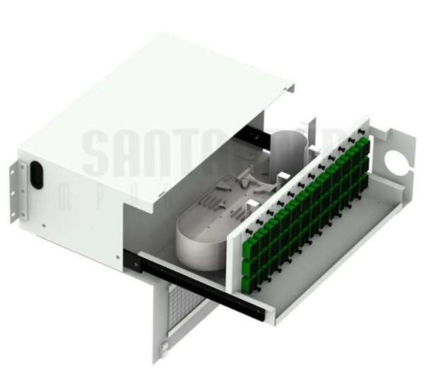 CABECERA DE FO 144F SC/APC 4U RK COMPLETA