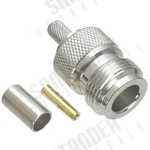CONECTOR N HEMBRA CRIMPEABLE PARA CABLE RG-8 N/P JC36603483