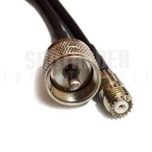 PIGTAIL CJ3 MINI UHF N/P CJ3 PL MACHO, LARGO 100 CM