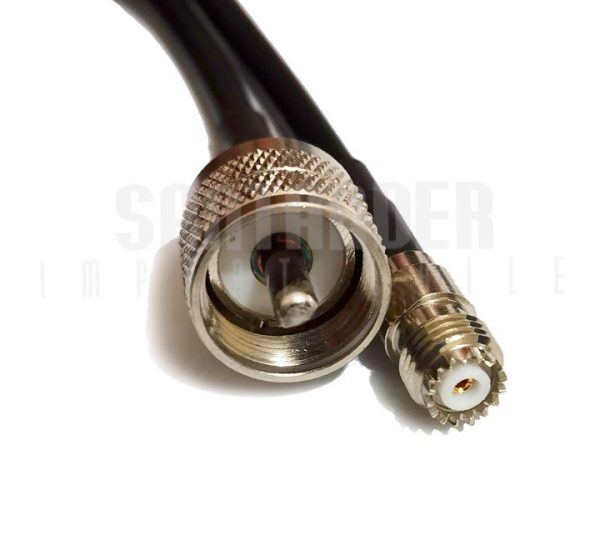 PIGTAIL CJ3 MINI UHF N/P CJ3 PL MACHO, LARGO 100 CM