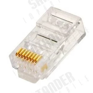 CONECTOR RJ45 UTP CAT6 4 PARES