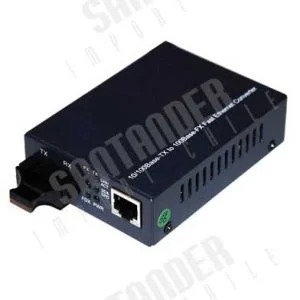 MEDIA CONVERTER BI-DI WDM, SM SC 10/100/1000 20KM - VCNEX