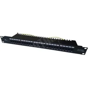 PATCH PANEL CAT3 1U 24 PUERTOS VOZ - TELEMAX
