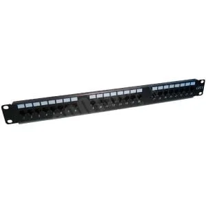 PATCH PANEL CAT6 1U 24 PUERTOS