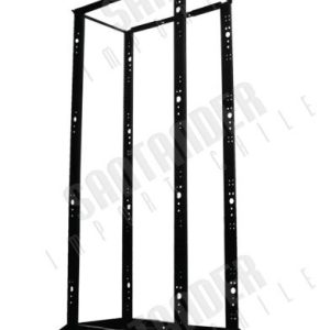 RACK BASTIDOR DOBLE AJUSTABLE 45UX19 PULG NEGRO (RP4623) Q