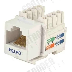 (K008-C5E) MODULO RJ45 CATEGORIA 5E UTP