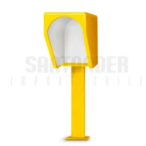 CAMPANA CON POSTE PARA CABINA TELEFONICA 950X700X610 - POSTE 2050X200X50MM