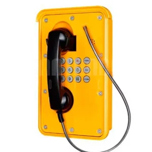 TELEFONO INDUSTRIAL DE PARED METALICO IP65 ANALOGO
